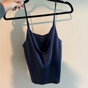 NWT nasty gal satin cowl neck cami